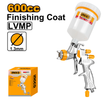 Краскопульт пневматический INGCO INDUSTRIAL 600 мл, 1,3 мм ASG1065
