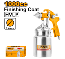 Краскопульт пневматический INGCO 1000 мл, 1,4 мм ASG2101