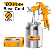 Краскопульт пневматический INGCO 1000 мл, 1,8 мм ASG3105