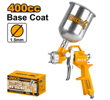 Краскопульт пневматический INGCO 400 мл, 1,5 мм  ASG4041