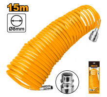 Шланг для компрессора спиральный 15 м. INGCO AH1151