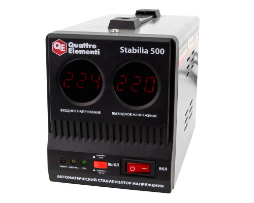 Стабилизатор напряжения QUATTRO ELEMENTI Stabilia 500  772-036