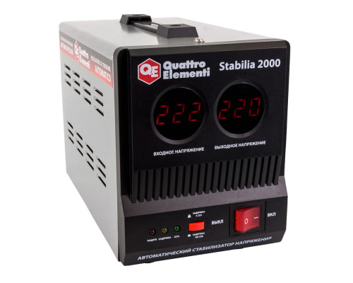 Стабилизатор напряжения QUATTRO ELEMENTI Stabilia 2000  772-067