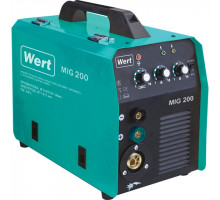 Инверторный сварочный полуавтомат WERT MIG 200 (MIG-MAG, MMA)  W1701.003.00