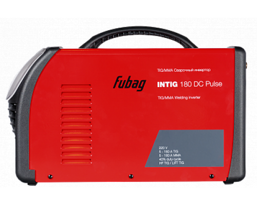 Сварочный инвертор FUBAG INTIG 180 DC PULSE с горелкой  (TIG, MMA) 68 438.2