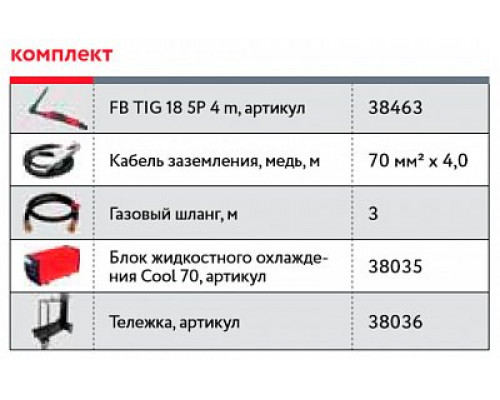 Сварочный инвертор FUBAG INTIG 400 T DC PULSE (TIG, MMA)  38027.3