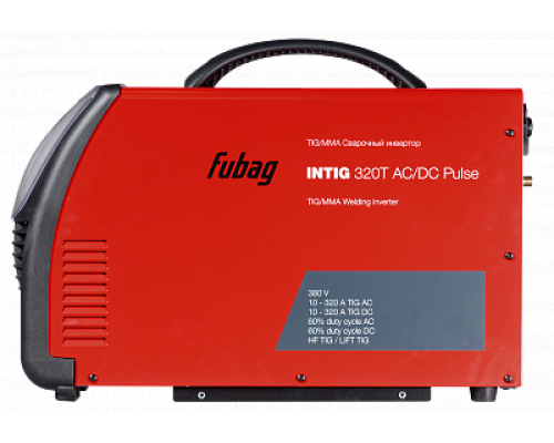 Сварочный инвертор FUBAG INTIG 320 T AC/DC PULSE с горелкой (TIG, MMA)  38431.2