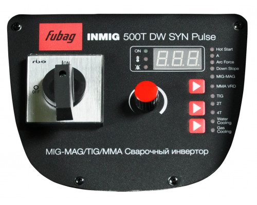 Инверторный сварочный полуавтомат FUBAG INMIG 500T DW SYN PULSE (MIG-MAG, MMA)  31443.1