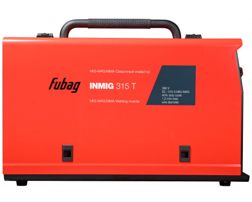 Инверторный сварочный полуавтомат FUBAG INMIG 315 T с горелкой FB 360 3 м (MIG-MAG, MMA) 31437.1