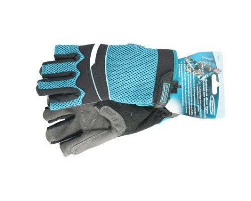 Перчатки комбинированные облегченные, открытые пальцы, Aktiv, XL GROSS 90317