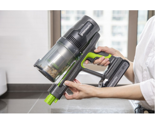 Аккумуляторный пылесос GreenWorks GD24SV2 24 V с АКБ и ЗУ 4701407UB Аккумуляторный пылесос GreenWorks GD24SV2 24 V с АКБ и ЗУ 4701407UB