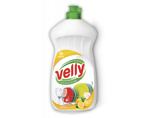 Средство для мытья посуды GRASS "VELLY" лимон 500 мл 350101/125426