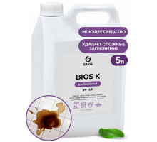 Высококонцентрированное щелочное моющее средство GRASS "БИОС К" 5.6 кг 125196 