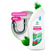 Средство для прочистки канализационных труб GRASS "DIGGER GEL" 1 кг 125438