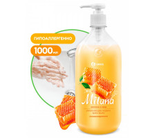 Мыло жидкое GRASS Молоко и мед 1 л   126101