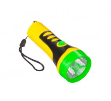 Фонарь ЕРМАК 1 LED, 10х6 см , пластик 198-087