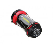 Фонарь-светильник ЕРМАК, 1 LED, 3 COB 800 мАч, 15х8.5х8.5 см, 6 реж, пластик 225-001