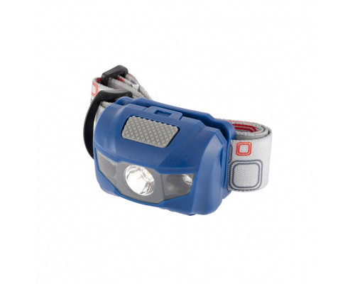 Фонарь наголовный Space, ABS пластик, 4 режима, 1 Вт LEDх120 Лм, 2 reD LeD, 8 часов, 3 х ААА STERN 90568