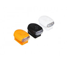 Фонарик на кепку ЕРМАК 3 LED, 2xCR2032, 1 режим 221-011