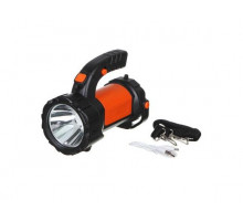 Фонарь ЕРМАК 1 LED + 1 COB, 3 Вт + 3 Вт, аккумулятор 2400 мАч, USB, пластик 223-005