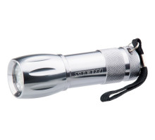 Фонарик светодиодный, алюминиевый корпус, влагозащищённый, 9 LED, 3 х ААА STERN 90502