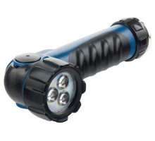 Фонарик светодиодный, противоударный, влагозащищённый, 3 ярких LeD, 2 х LR20 STERN 90521
