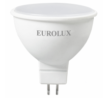 Лампа светодиодная EUROLUX LL-E-MR16-7W-230-2,7K-GU5.3 76/2/23