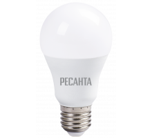 Лампа светодиодная РЕСАНТА LL-R-A60-13W-230-4K-E27 76/1/18