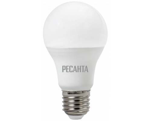 Лампа светодиодная Ресанта LL-R-A65-15W-230-6K-E27 76/1/75 Лампа светодиодная Ресанта LL-R-A65-15W-230-6K-E27 76/1/75
