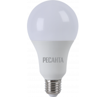 Лампа светодиодная РЕСАНТА LL-R-A80-20W-230-3K-E27 76/1/21
