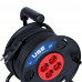 Удлинитель силовой USE КГ 3500 Вт, 50 м, на катушке с заземлением USE303-040
