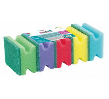 Профильные губки для посуды Palisad Comfort Home 87x65x40 мм, 5 шт 923575