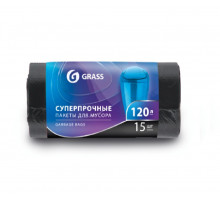 Мешки для мусора GRASS 120 л PP-0024
