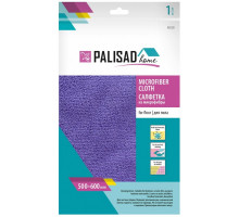 Салфетка из микрофибры для пола 500 x 600 мм, синяя, Home Palisad 923325