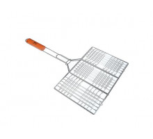 Решетка-гриль GRILLBOOM 23х35х2 см, хром 104-017