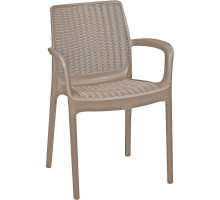 Стул KETER Bali mono armchair (капучино) 17190206