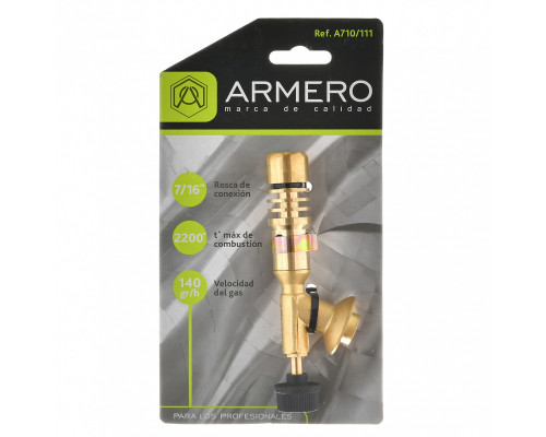 Горелка для резьбового баллона  ARMERO A710/111