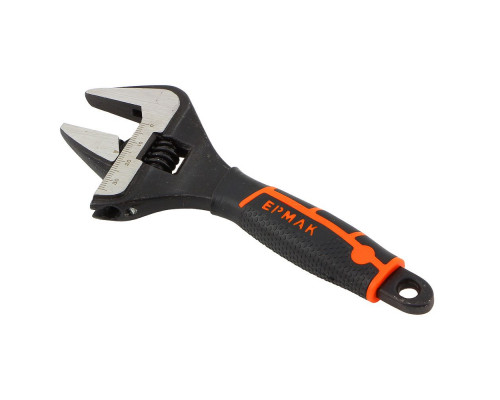 Разводной ключ ЕРМАК с удлиненными тонкими губками 150мм 655-085