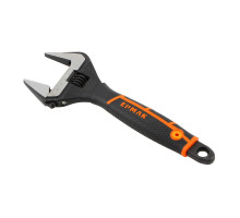 Разводной ключ ЕРМАК с удлиненными тонкими губками 250мм 655-087