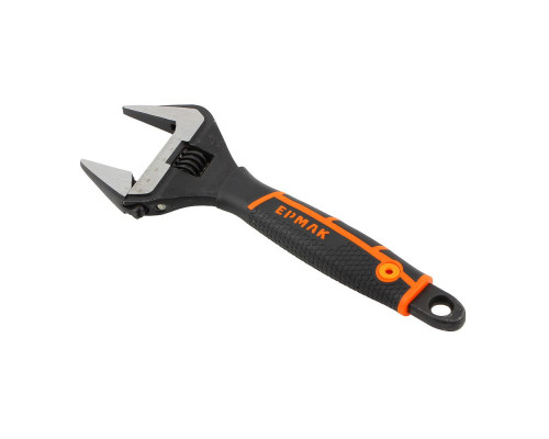 Разводной ключ ЕРМАК с удлиненными тонкими губками 250мм 655-087