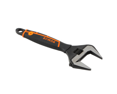 Разводной ключ ЕРМАК с удлиненными тонкими губками 250мм 655-087