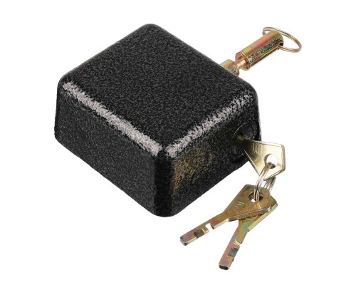 Навесной замок ЕРМАК Гаражный с потайной дужкой, 80 мм арт. KD-80 468-039