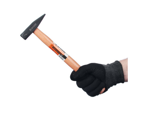 Молоток кованый с деревянной ручкой 200 гр ЕРМАК 662-404