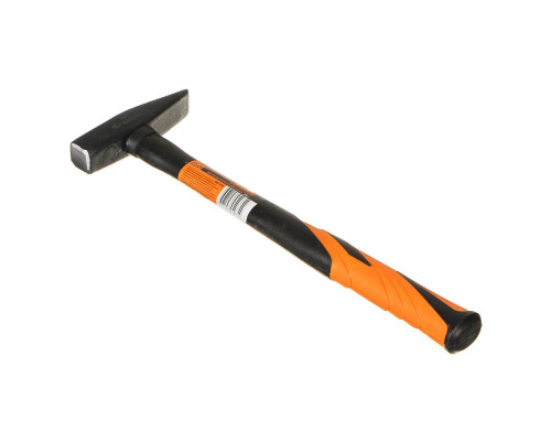 Молоток кованый с фиберглассовой двухкомпонентной ручкой 200 г ЕРМАК 