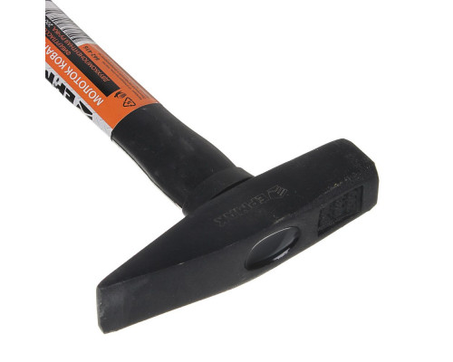 Молоток кованый с фиберглассовой двухкомпонентной ручкой 200 г ЕРМАК 