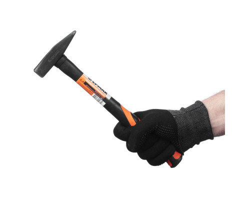 Молоток кованый с фиберглассовой двухкомпонентной ручкой 200 г ЕРМАК 