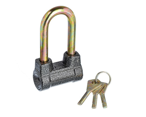 Навесной замок с длинной дужкой ЕРМАК "Бронь" 60 мм 468-009