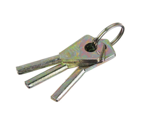 Навесной замок ЕРМАК Бронь 60 мм, с короткой дужкой 468-011