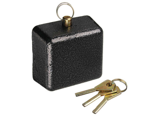 Навесной замок ЕРМАК "Гаражный", с потайной дужкой, 90 мм KD-90 468-037