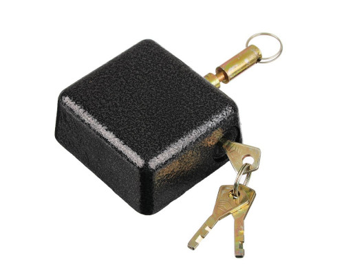 Навесной замок ЕРМАК "Гаражный", с потайной дужкой, 90 мм KD-90 468-037